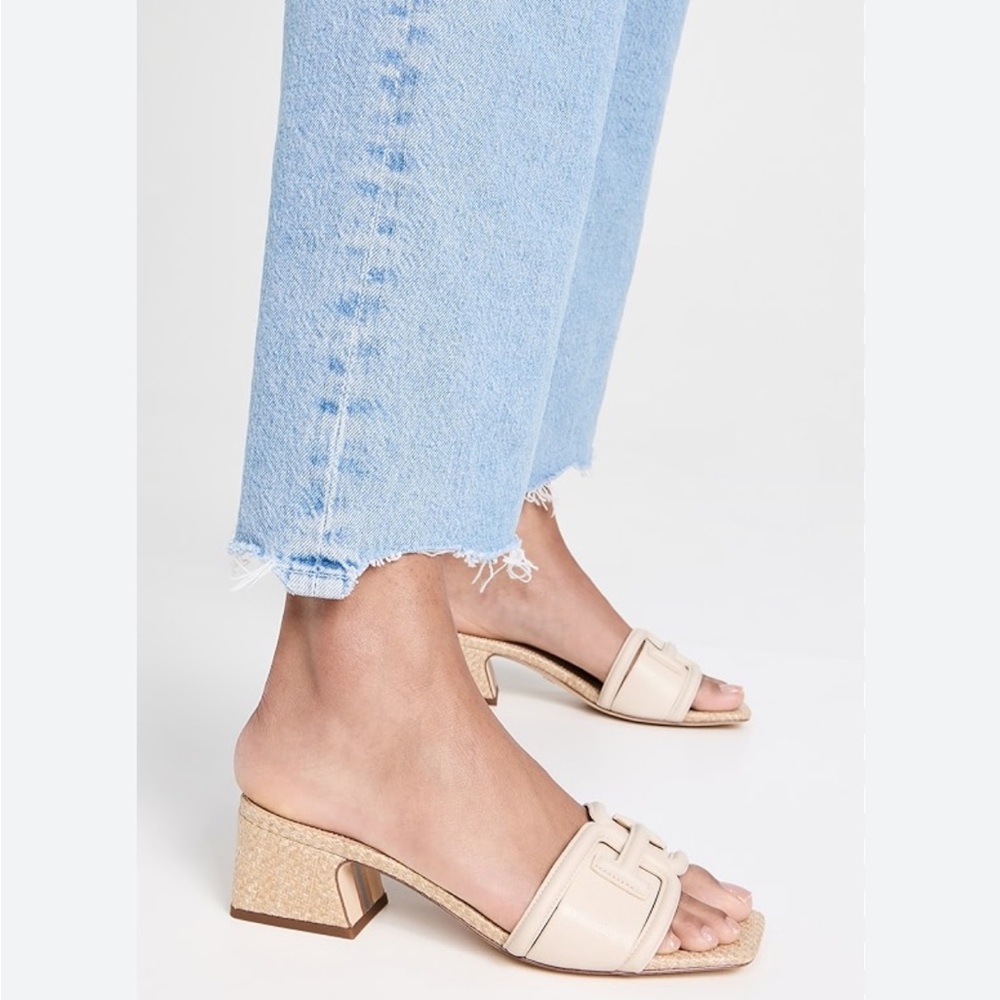 Sam Edelman Waylon Ivory sandals mules 9